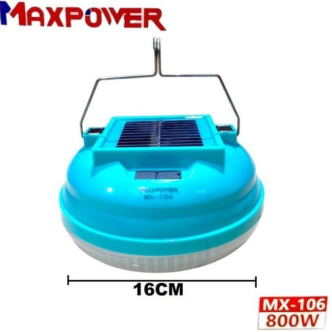 ROSOGENDEM11 - COD LAMPU EMERGENCY MAXPOWER UFO MX-106 800 WATT MX-105 500 WATT LED 4 MODE PORTABLE 