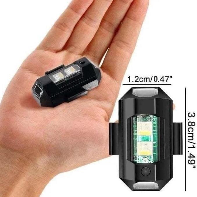 ZOVALA Lampu Strobo Motor lampu stop rem kedip lampu rem belakang variasi lampu mata gerak motor lam