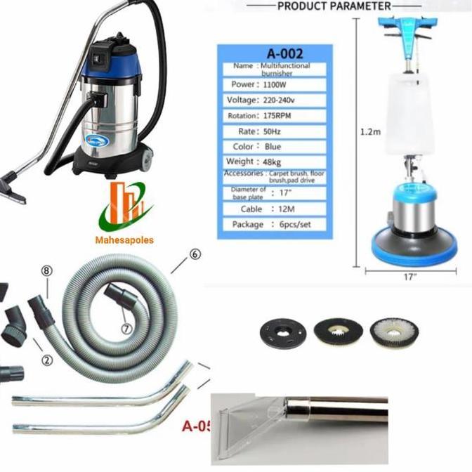 Paket Mesin cuci karpet/Paket Mesin Poles Lantai dan Cleaning Service