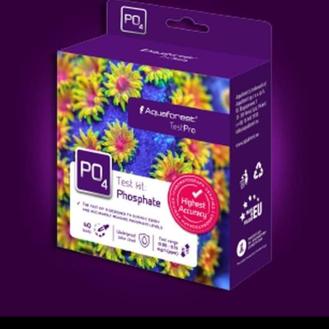aquaforest phosphate test kit aquaforest po4 test aquaforest test kit