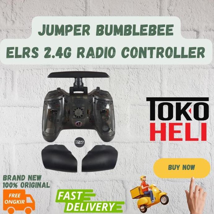 Jumper Bumblebee ELRS 2.4G OLED Screen Hall Sensor Gimbal EdgeTX Radio Controller TX