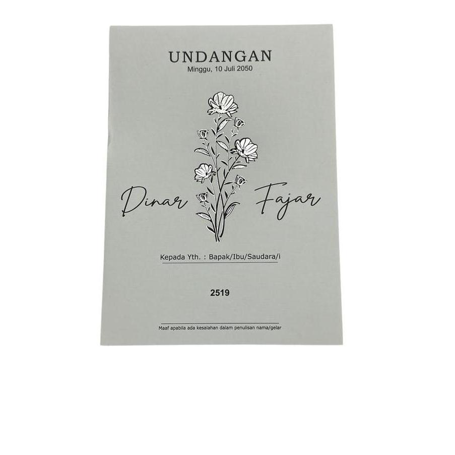 Ready Blangko Undangan Erba 2519