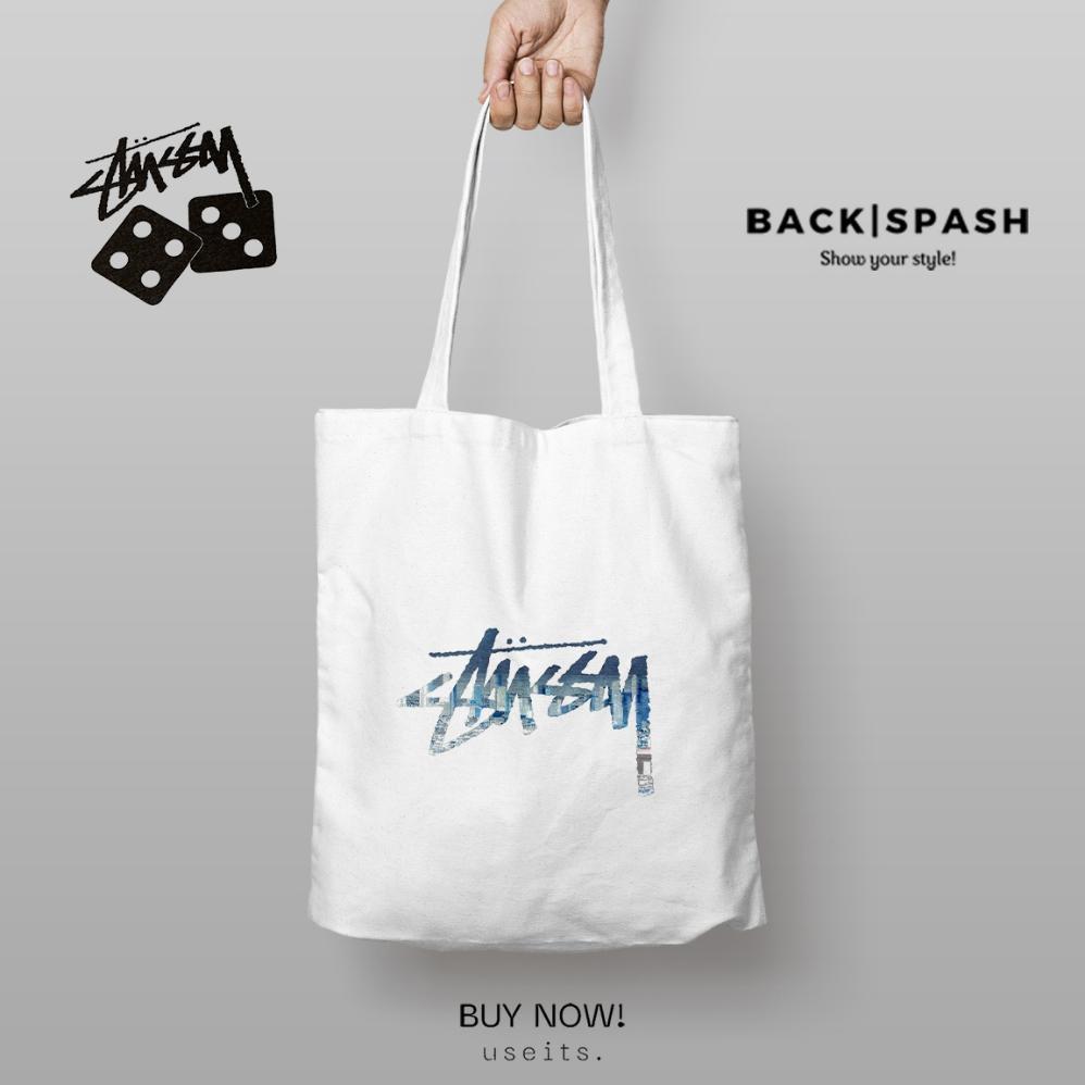 NEW PROMO Totebag Stussy - Stussy Wanita - Stussy Pria - Totebag Wanita - Totebag Pria - Totebag Kul