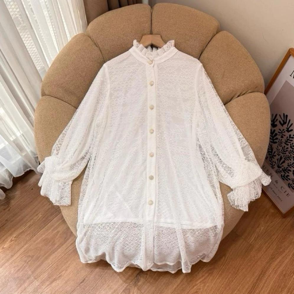 Limited Tsabina Tunik Brukat Kondangan Pesta Baju Wanita Kekinian- New Series Mahogany