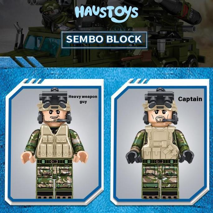 Promo Sembo Block Brick Original Military Iron Tank Cod