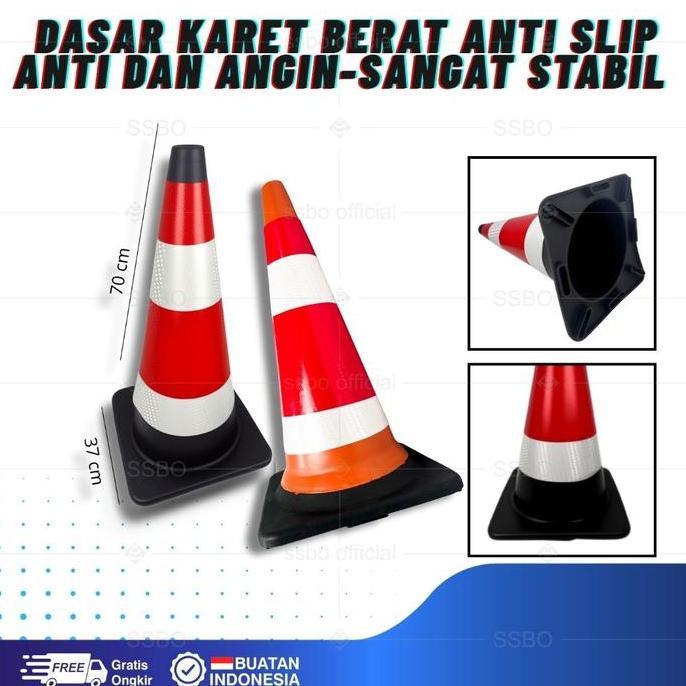 Ready KERUCUT LALU LINTAS / TRAFFIC CONE SAFETY / KERUCUT PEMBATAS JALAN