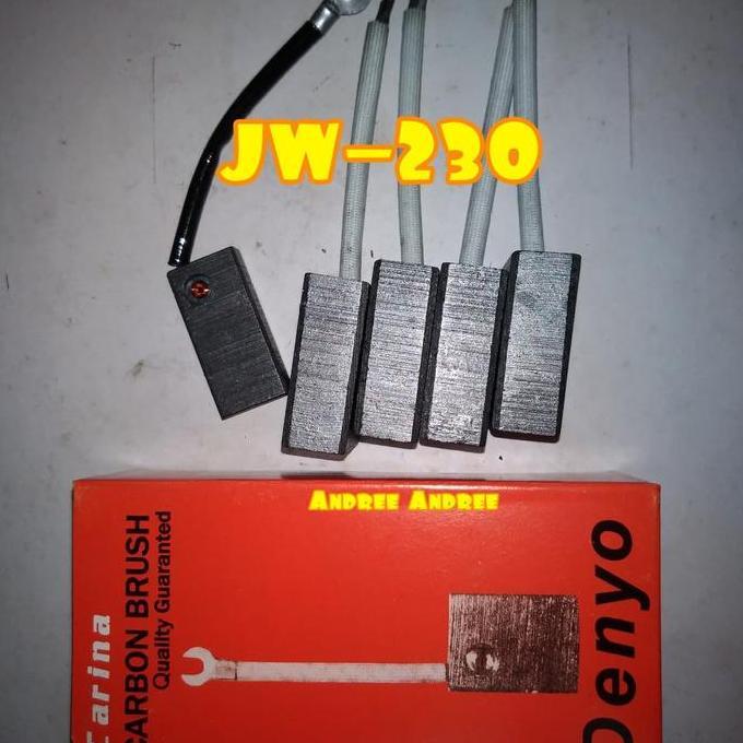 Ready oke] Carbon Brush - Kool Arang JW-230 Carina utk dinamo las Denyo
