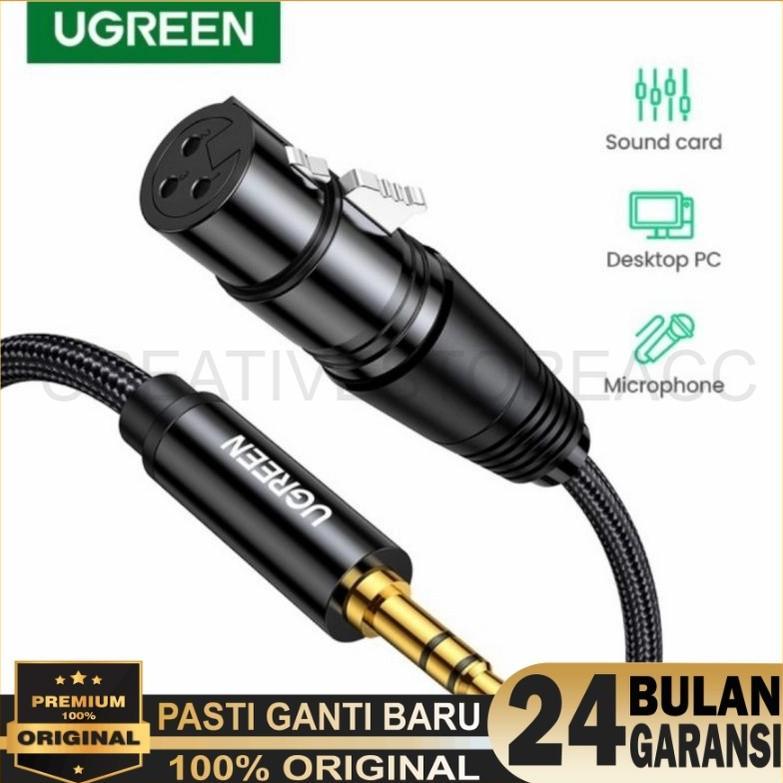 Ugreen XLR Microphone to Aux 3.5mm - Ugreen Jack 3.5 mm Male to XLR