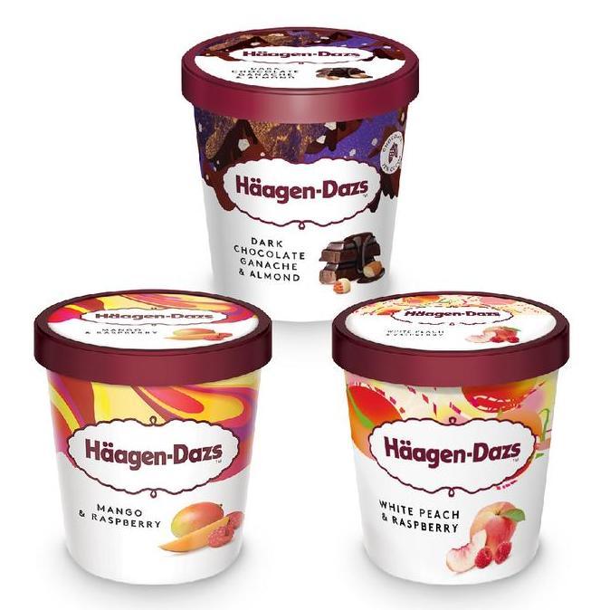 Klikpakdamar - Haagen-Dazs Ice Cream Pint 473Ml (Per Pcs)