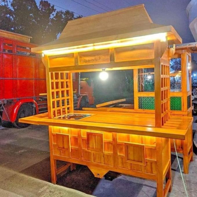 Terlaris Gerobak Angkringan Jepang Atap Joglo Unik