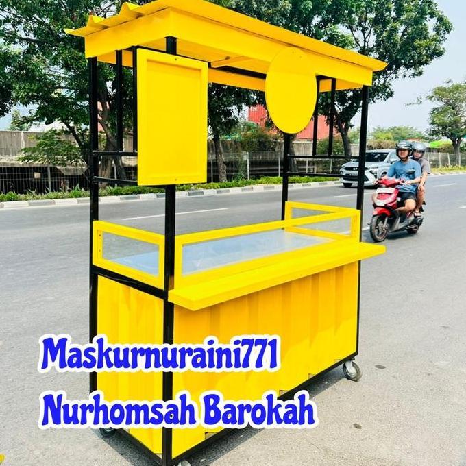 Terlaris Gerobak Semi Kontainer , Gerobak Semi Kontainer Booth