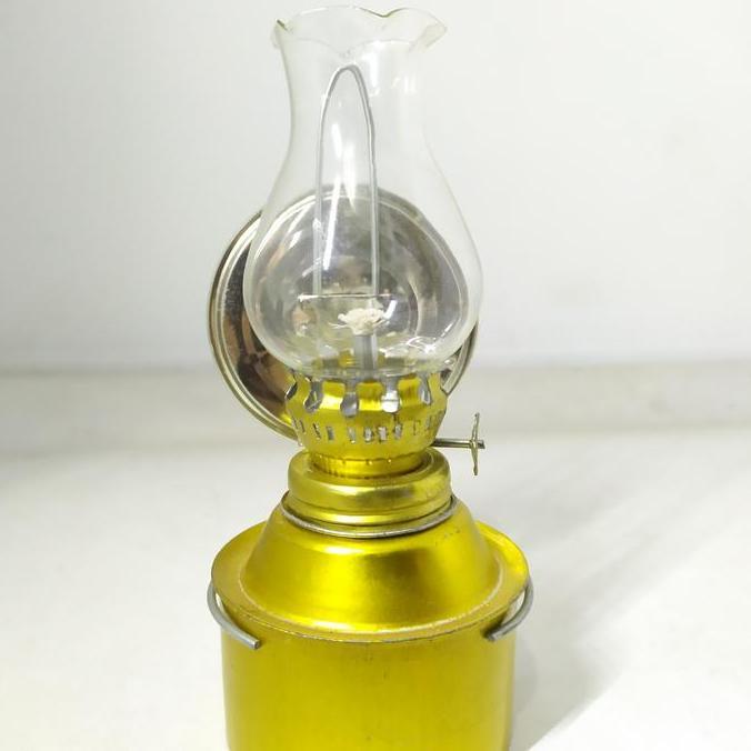 lampu teplok kaca - lampu sumbu minyak tanah - lampu jaman old