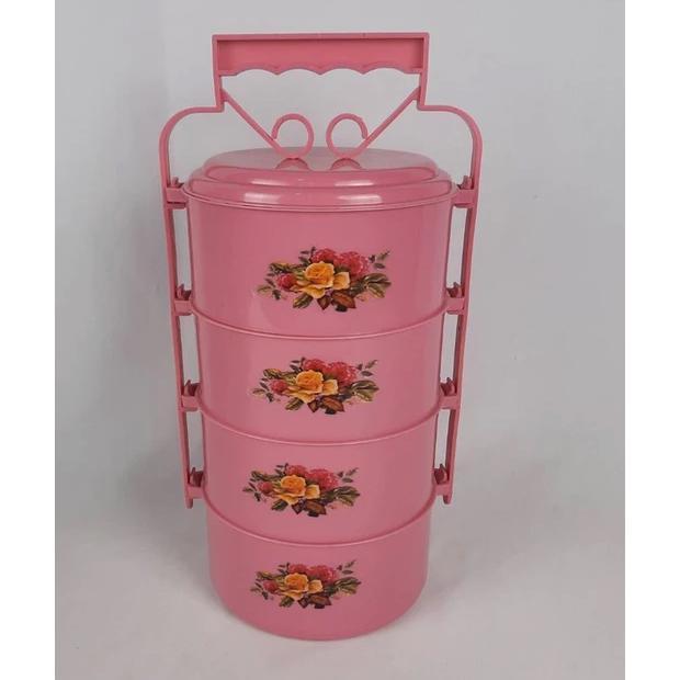 NEW Rantang Nasi / Rantang Plastik / Kotak Makan Susun / Kotak Makan / Rantang Susun 4 / Rantang Ser