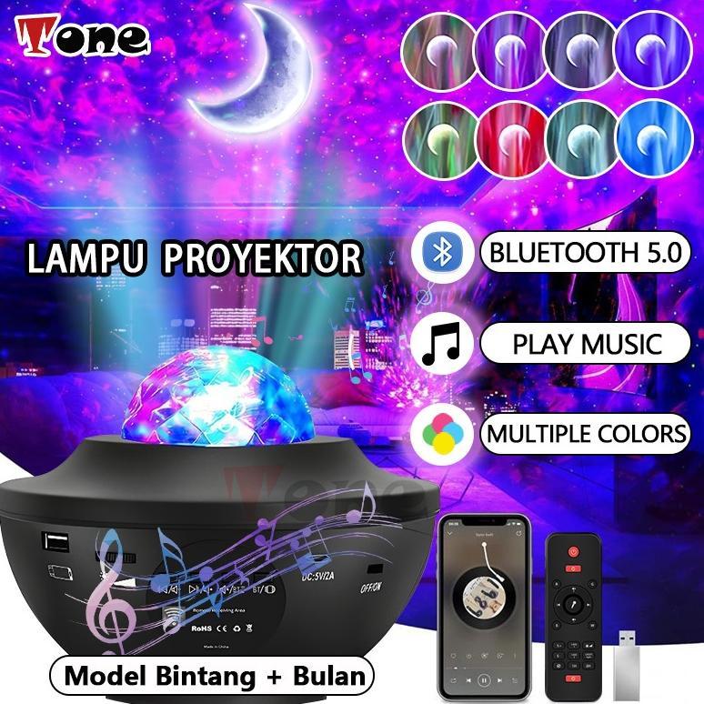 Sale lampu proyektor lampu tidur aesthetic lampu led lampu tidur lampu hias lampu kamar aesthetic la