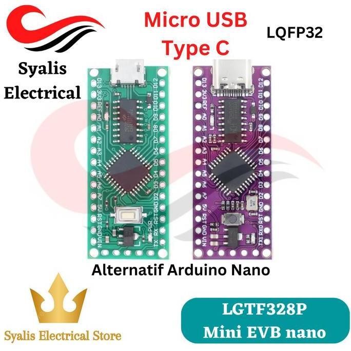 LGT8F328P mini EVB nano pengganti arduino [syalis]