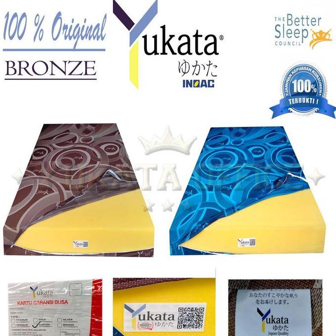 * KASUR BUSA INOAC YUKATA 120X200 TEBAL 30 CM //