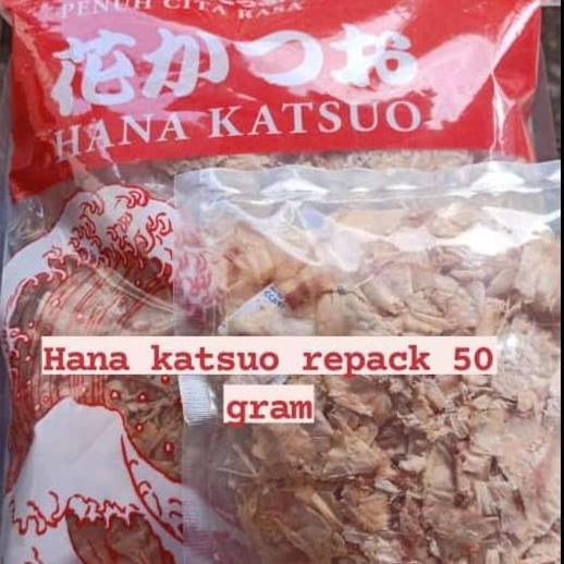Katsuobushi Hana Katsuo 50 gram (kemasan repack)