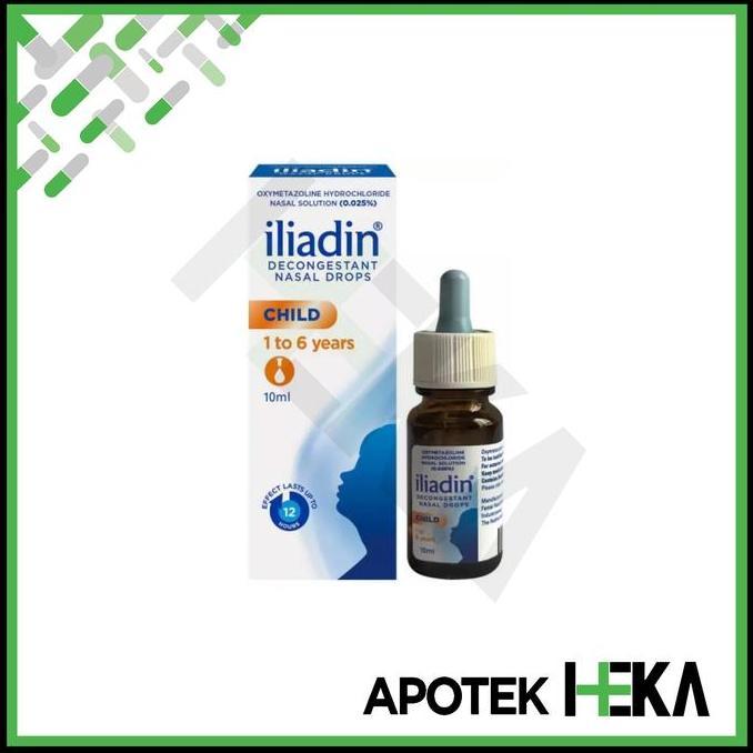 NEW Iliadin Drop 0.025% - Tetes Hidung Anak Hidung Tersumbat
