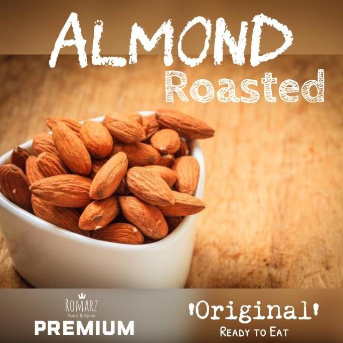 Almond Roasted 1kg Kacang Almond Panggang Kacang Almond Oven 1kg