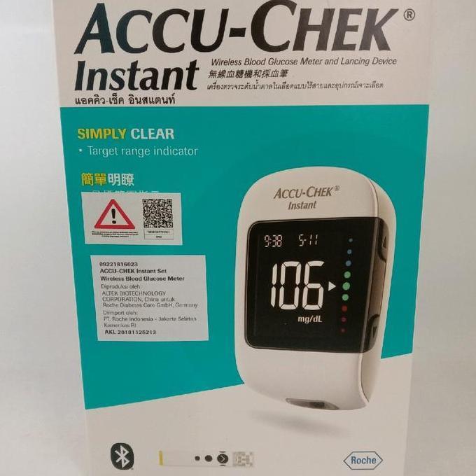 Accu chek instant meter/ Alat Accu Chek Instant ( Hanya alat saja )