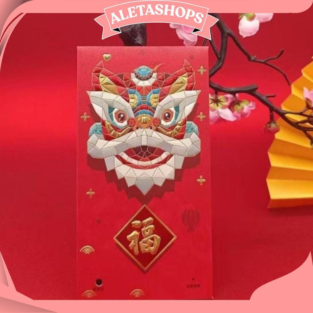 Angpau Imlek Barongsai Rekam Suara Premium 025 Promo Puncak
