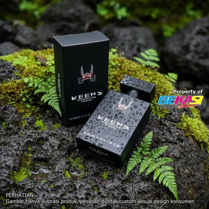 TERLARIS - 5x3x9.5 cm Cetak Custom Box Packaging Dus Parfum Botol Perfume 30 ML 30 CC