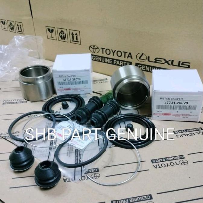 EXSAMOO PISTON CALIPER 2BIJI + SEAL CALIPER KIT 1SET TOYOTA KIJANG 7K 5K 1PAKET KIRI KANAN