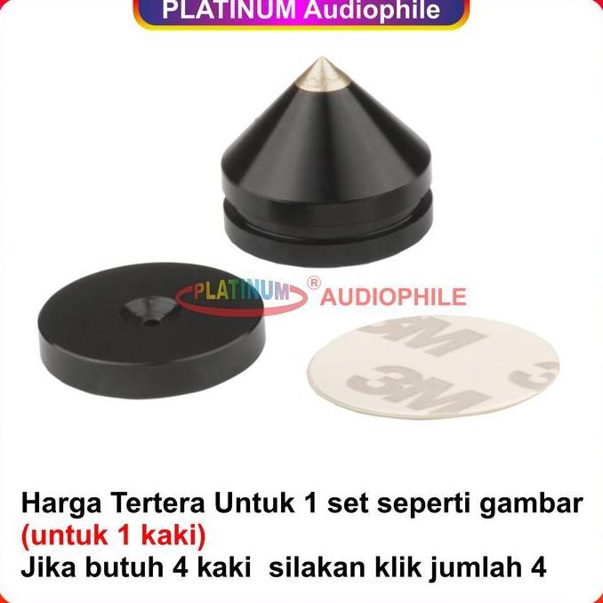 SPORTOV Speaker Spike Kaki Box Amplifier Audio Stand Aluminium Alloy Gold Black Silver SS-2323