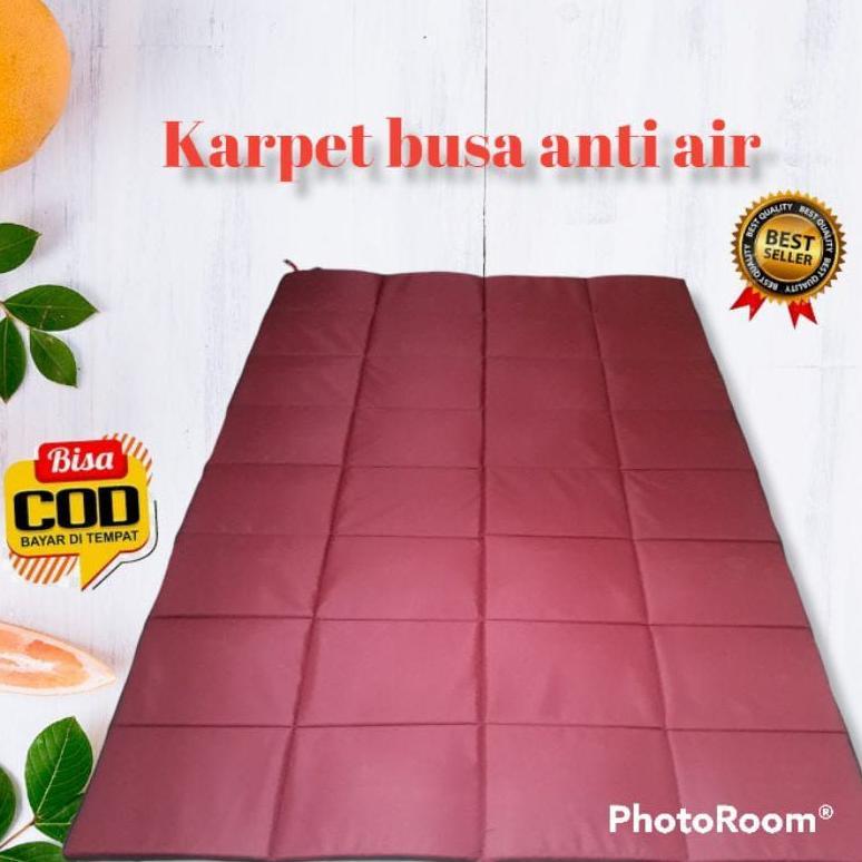 KARPET BUSA ANTI AIR Karpet Polos Karpet Lipat Tikar Lipat
