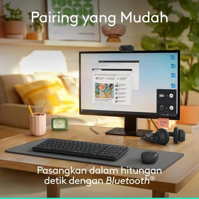 Keyboard + Mouse Logitech Bluetooth MK-250 Best Seller