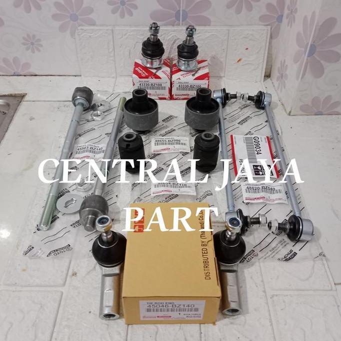 IROSAKA 1PAKET SPAREPART TOYOTA AGYA AYLA ORIGINAL 12PC