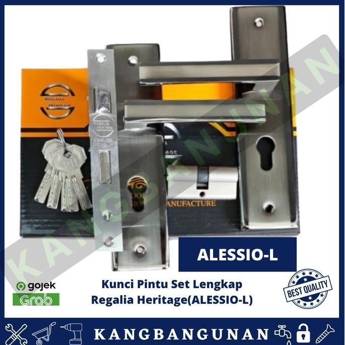 PHIMO KUNCI PINTU BESAR TEBAL / HANDLE PINTU BESAR TEBAL / GAGANG PINTU BESAR MINIMALIS MERK REGALIA