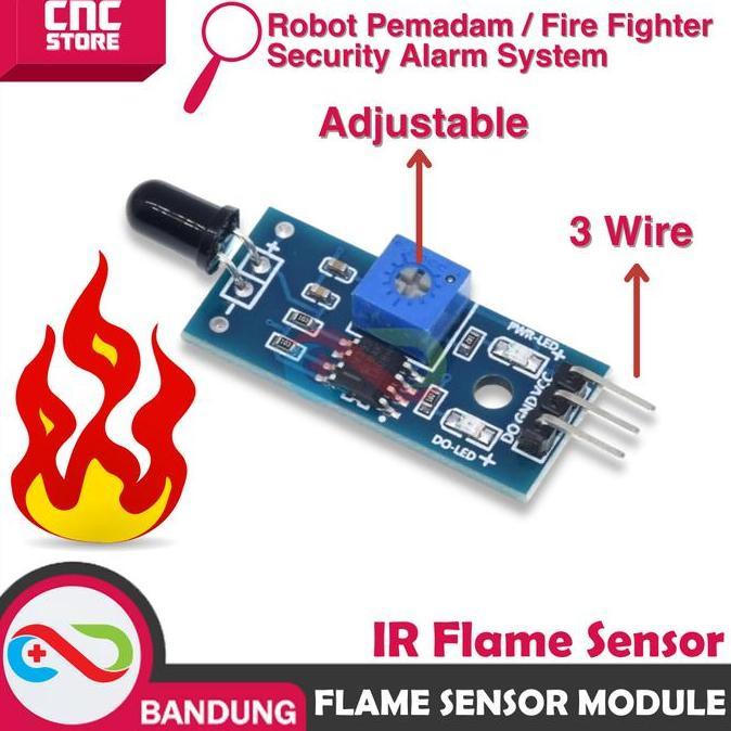 SPORTOV [CNC] Flame Api Infrared Sensor Module For Arduino Uno Nano Mega
