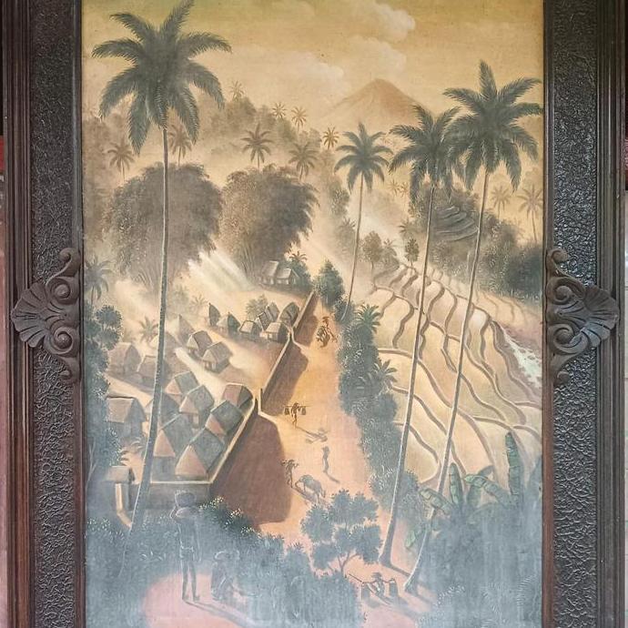 Terlaris Lukisan Walter Spies 70X90Cm