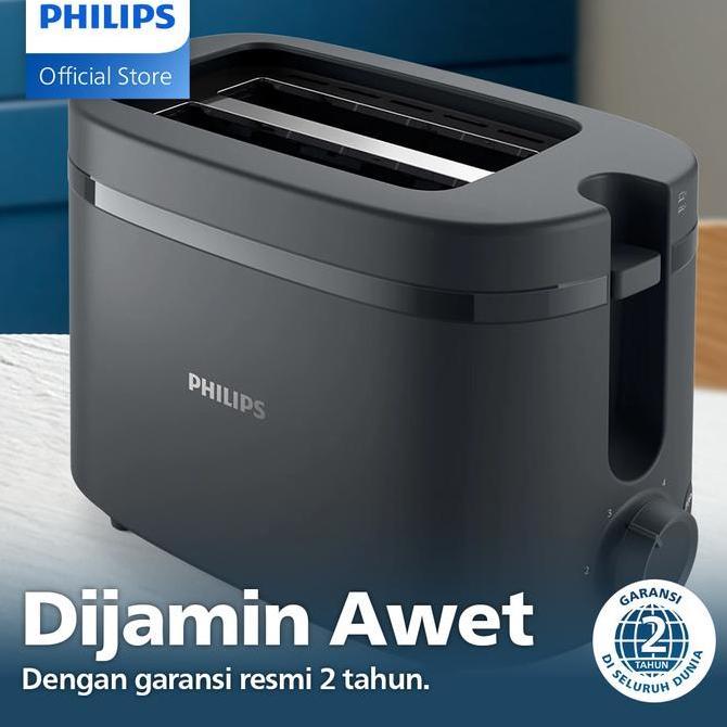 TOASTER PHILIPS - HD2510/90 HITAM - PHILIPS PEMANGGANG ROTI PHILIPS TOASTER PEMANGGANG ROTI LISTRIK 
