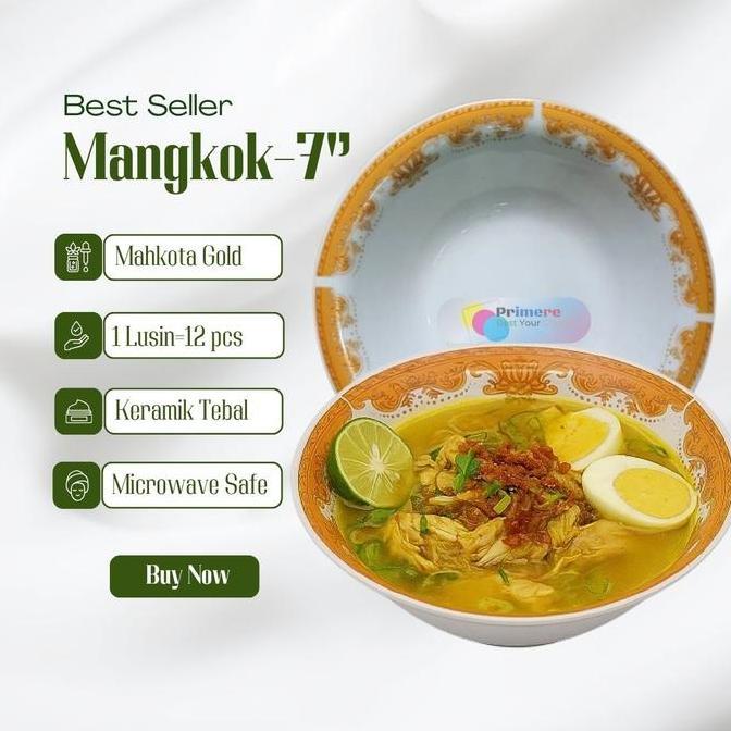 Mangkok Keramik Lusinan 12 Murah / Mangkok Kramik Aesthetic Besar 1/2 Lusin LM