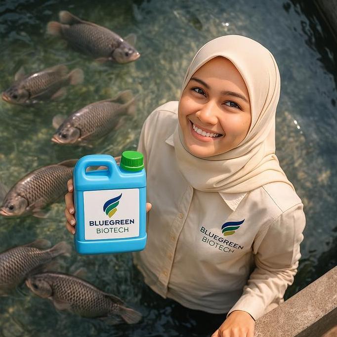 NEW Probiotik Bakteri Starter Menghilangkan Amonia dalam Air Kolam dan Akuarium Pembesaran Pemelihar