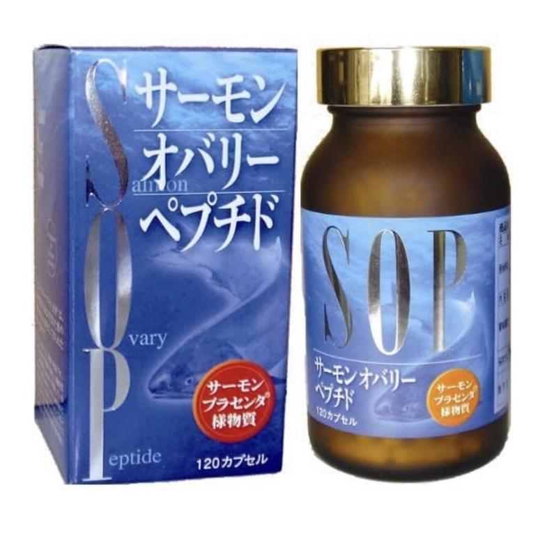 Po Jepang Sop Isi 120 Salmon Ovary Peptide Japan