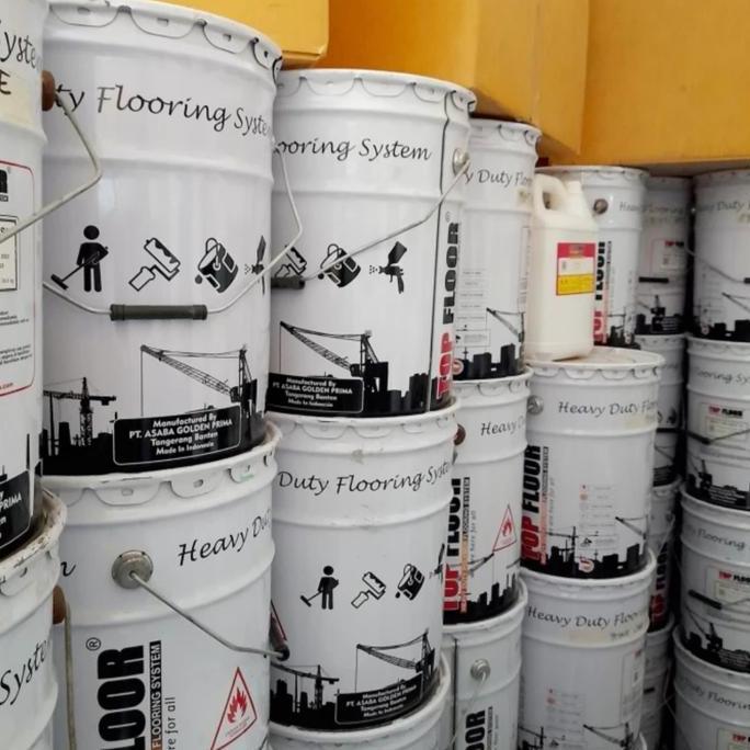 Epoxy Lantai Top Floor Epoxy Top Coat SL GREY 20 kg set