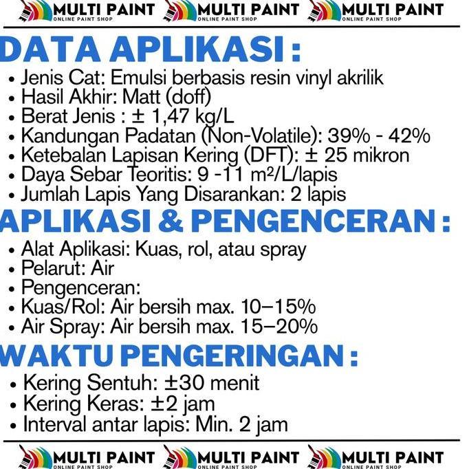 NIPPON PAINT Q-LUC CAT TEMBOK Q LUC 18KG CAT TEMBOK NIPPON PAINT Q LUC CAT DINDING Q LUC 18 KG Q-LUC