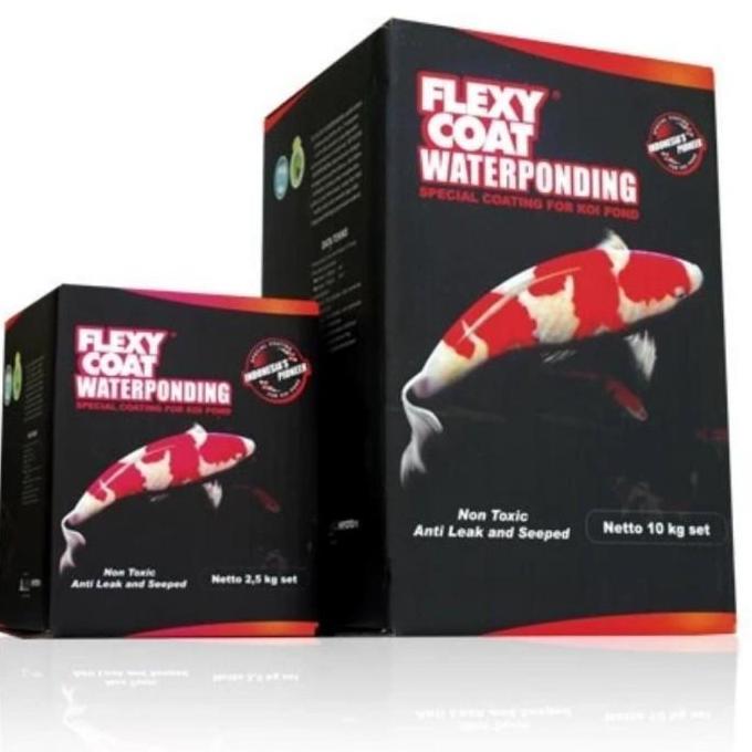 Flexy Coat Flexycoat Wateonding 2.5 kg Cat Pelapis Kolam Koi