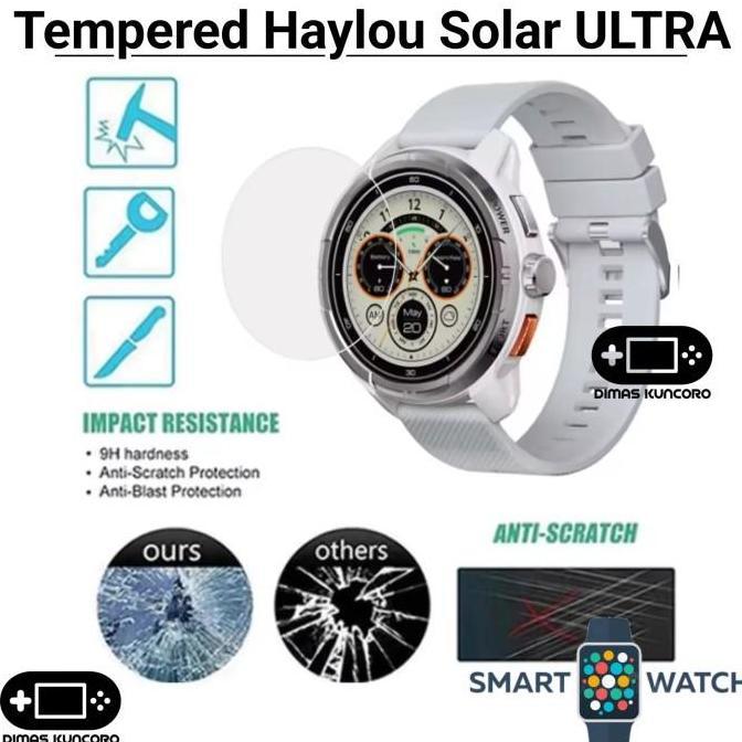 TEMPERED HAYLOU SOLAR ULTRA ANTI GORES SCREEN GUARD PROTECTOR PELINDUNG LAYAR LCD ANTORES LCD HAYLOU