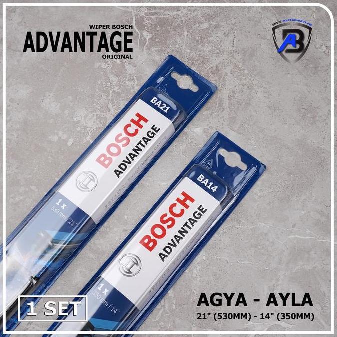 Wiper Blade Mobil Agya - Ayla Bosch Advantage 21" - 14" Original