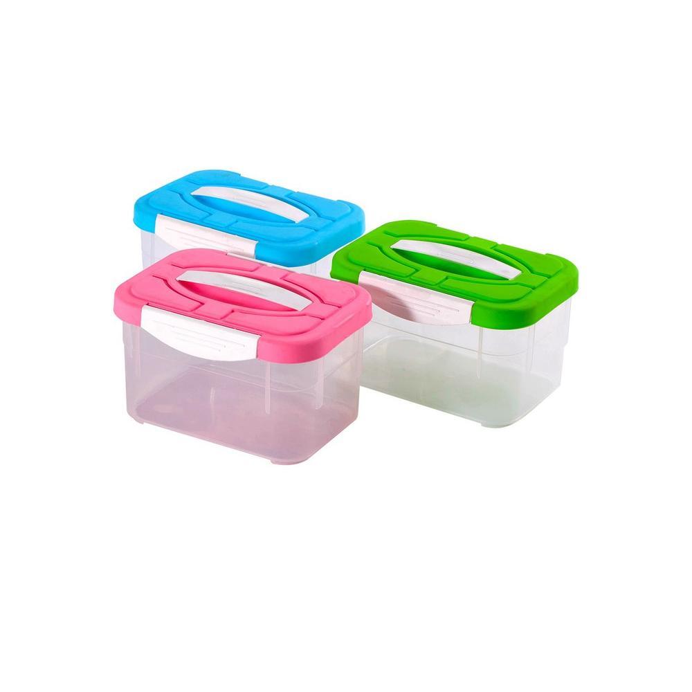 New Mini Container Glory Box Kotak Serbaguna/ Lunchbox Tempat Bekal Plastk/Kotak Box Ulang Tahun Bpa