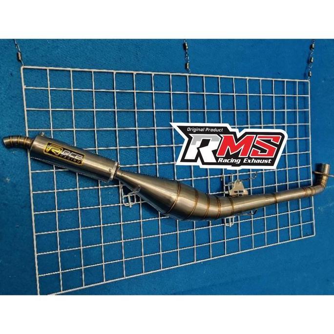 Knalpot Racing Bravo Rc 100 Rc 80 Garing Kemrincing Racing Exhaust