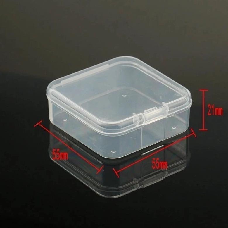 BESTPROMO BOX WADAH MINI KOTAK PERHIASAN - TEMPAT KOTAK OBAT JEWERLY BOX WADAH PLASTIK