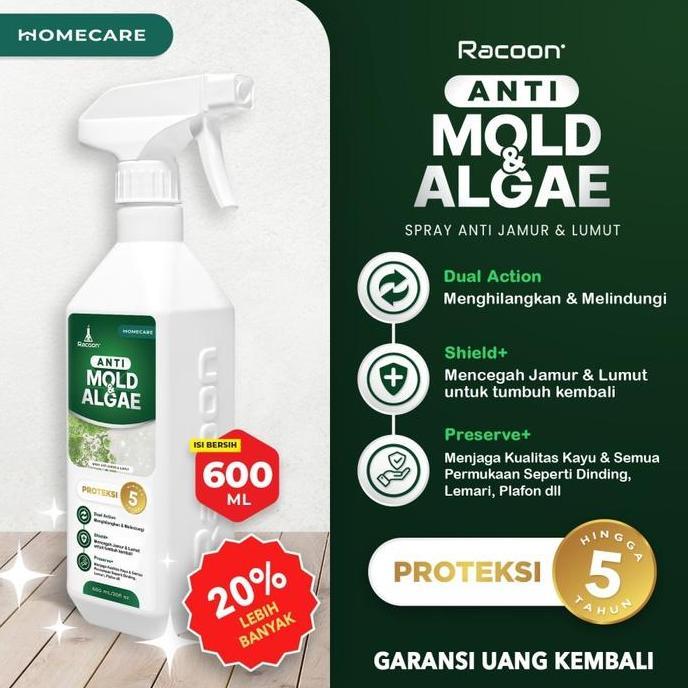 Anti Mold & Algae - Spray Anti Jamur & Lumut Dinding & Permukaan