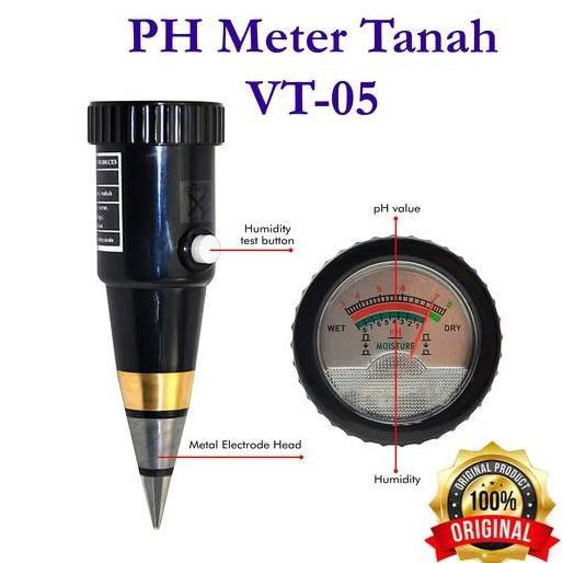 PH METER TANAH VT-05, PH METER TANAH, ALAT UKUR PH TANAH, ALAT PH TANAH, VT05 PH TANAH, PH METER TAN