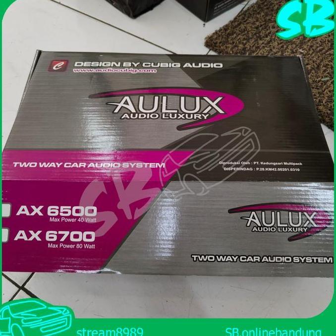 Speaker Cubig Aulux Split 6 inch cross over tweeter