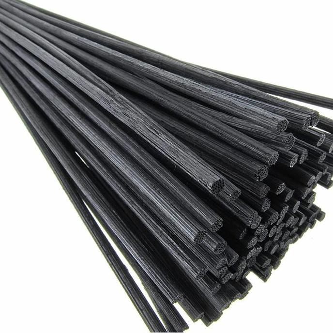 Stik Rotan Hitam Reed Diffuser Black Rattan Stick lurus